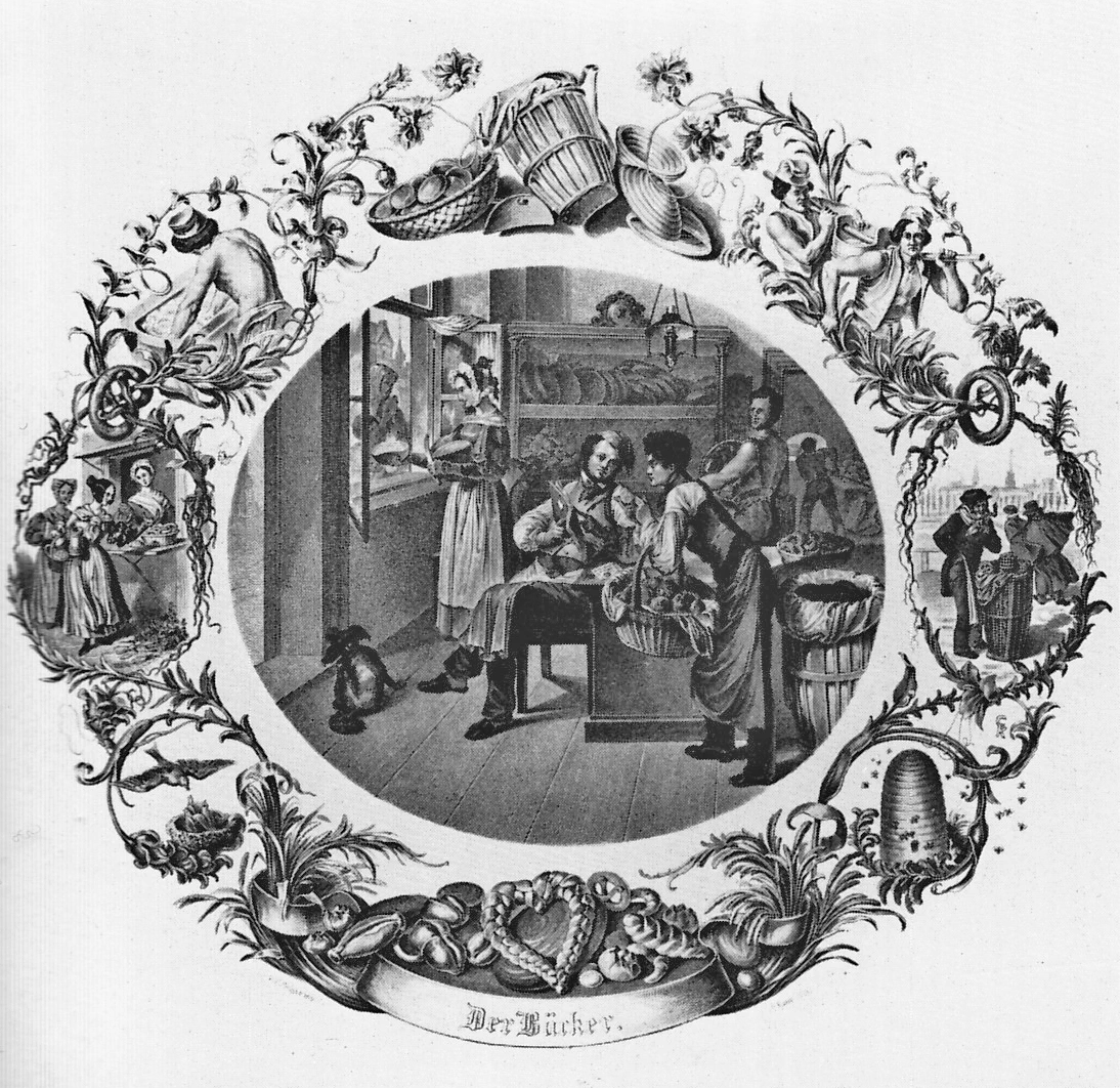 Peter Johann Nepomuk Geiger - Il fornaio, 1838